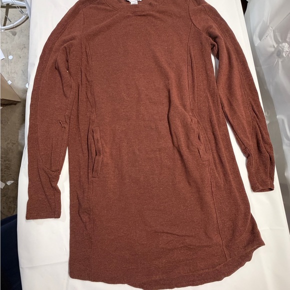Athleta Dresses & Skirts - Athleta Long Sleeve Tunic Dress in Rust
